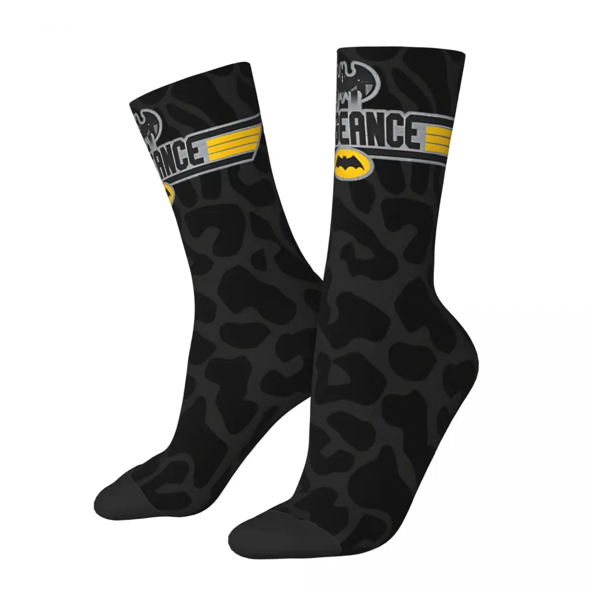 

Vintage Unbelievable Men's compression Socks Unisex Vengeance Harajuku Seamless Printed Novelty Crew Sock