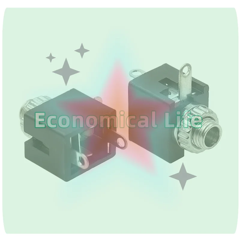 10PCS 2.5/3.5mm 3 Pin DIP Headphone Jack Socket PJ301 Female Audio Connector Mono Channel PJ-301M PJ301M PJ-201