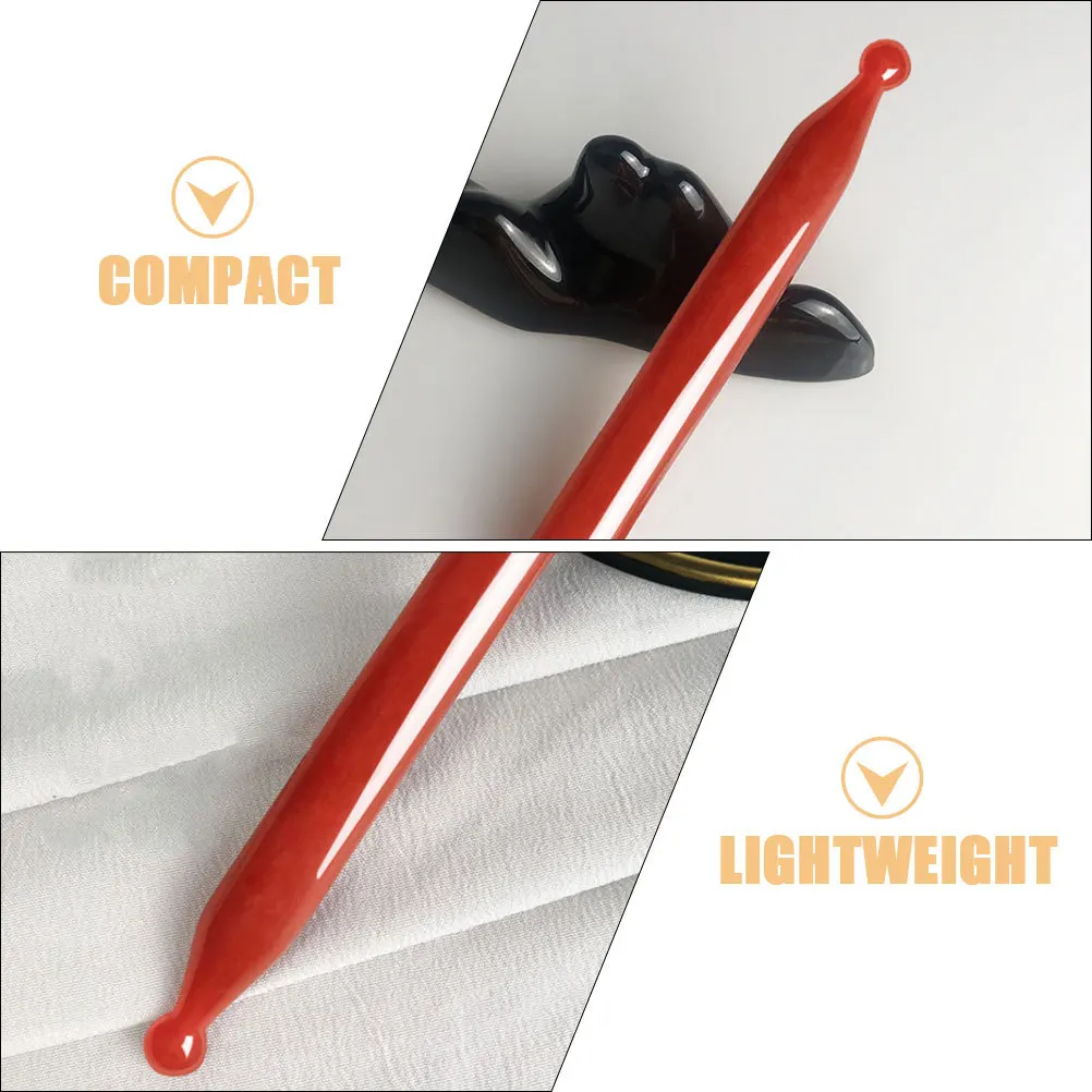

Facial Scraping Massage Tools Acupoint Stick The Face Hand Massager Held Natural Resin Pointer Handheld Beauty