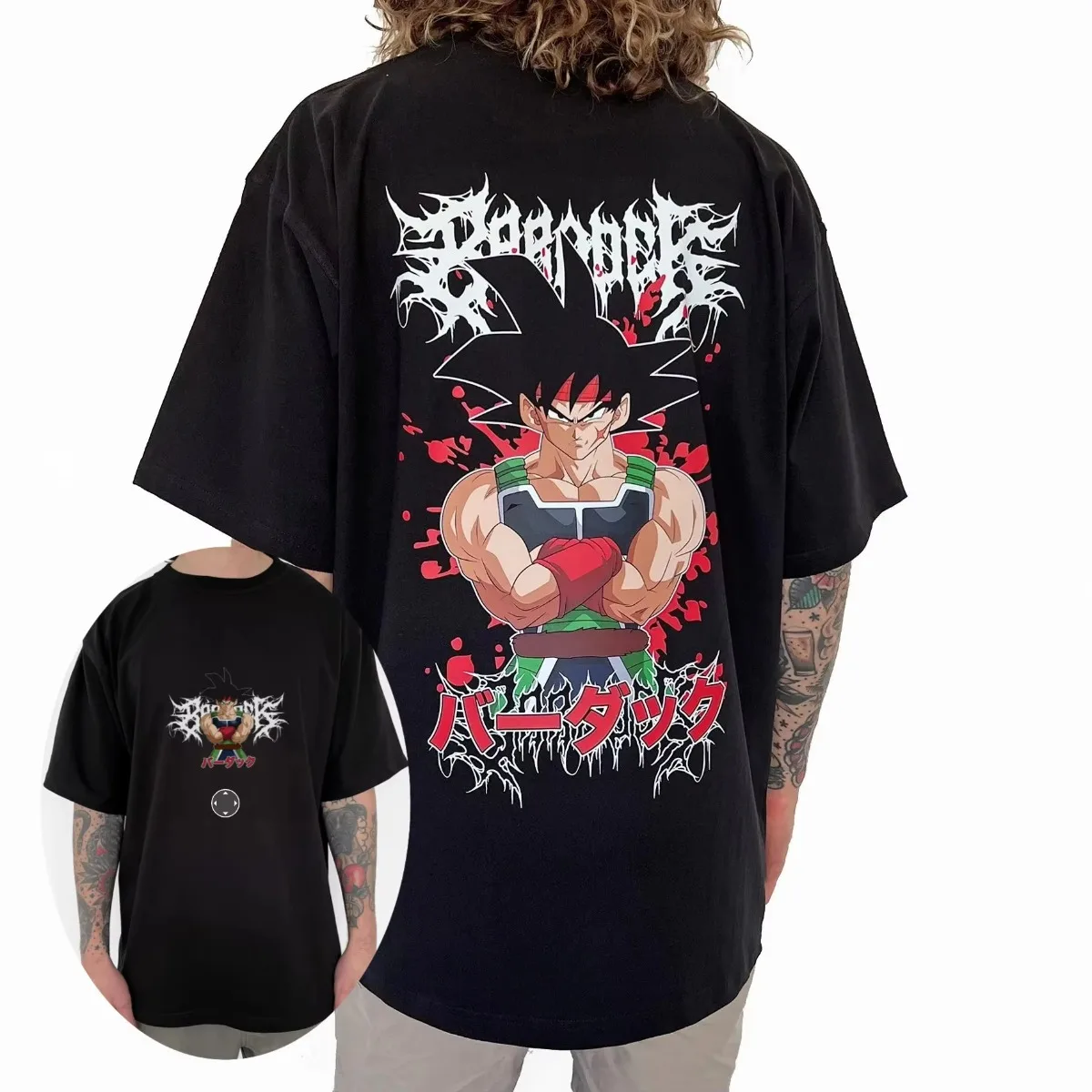 Dragon Ball 2025 DBZ Goku Official Licensed Tee  Vintage Style Anime T-Shirt Loose Fit Oversized Unisex Comfortable Cotton Top