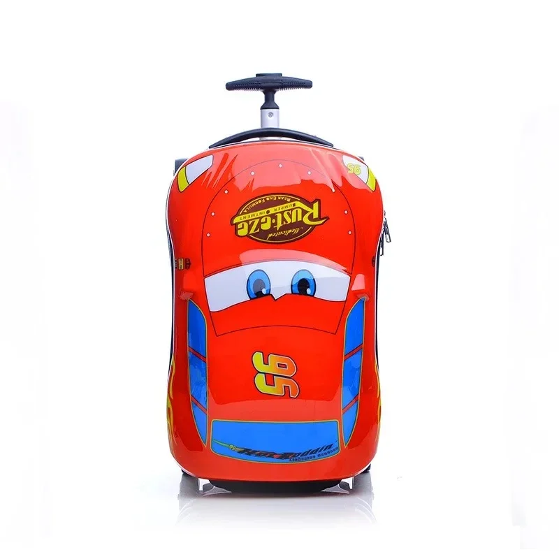 Anime Supercar Child Boy Girl Toys Trolley Suitcase Cute Cartoon Children\'s Luggage Wheel Suitcase Travel