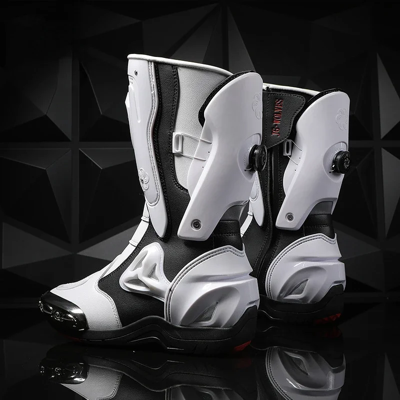 Professional Off-road Motorcycle Riding Boots Road Track Racing Sports Protective Shoes Locomotive Shoes