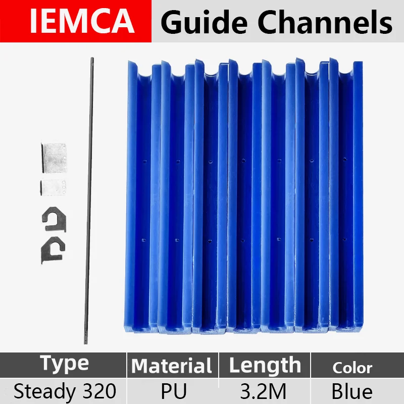 PU Guide Channel Sets IEMCA Steady320 S2 Fedek Automatic Bar Feeder Parts