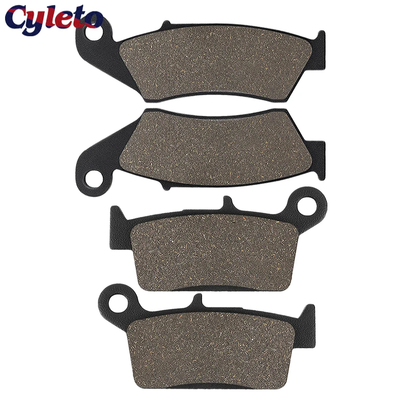 Motorcycle Front Rear Brake Pads for Kawasaki KLX450R KLX 450R 08-21 KX250F KX 250F KXF 250 04-21 KX450F KX 450F KXF 450 06-2021