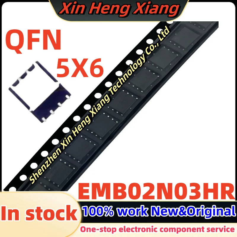 

(5pcs)EMB02N03HR EMB02N03R B02N03R QFN-8