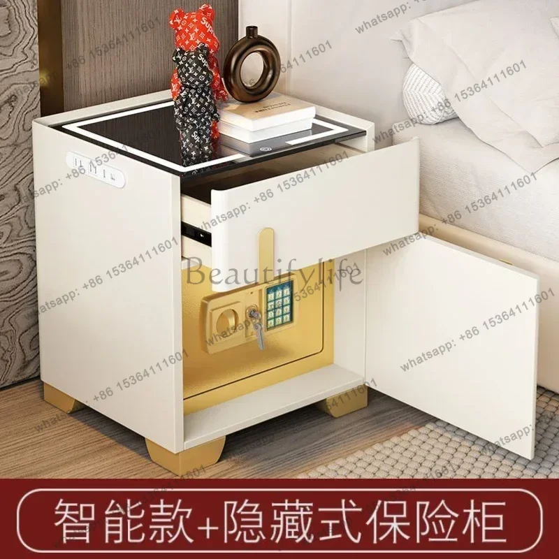 Best Sellers Bedside Table Safenight Multifunctional Home Furniture Organizers Wireless Charging Stereo