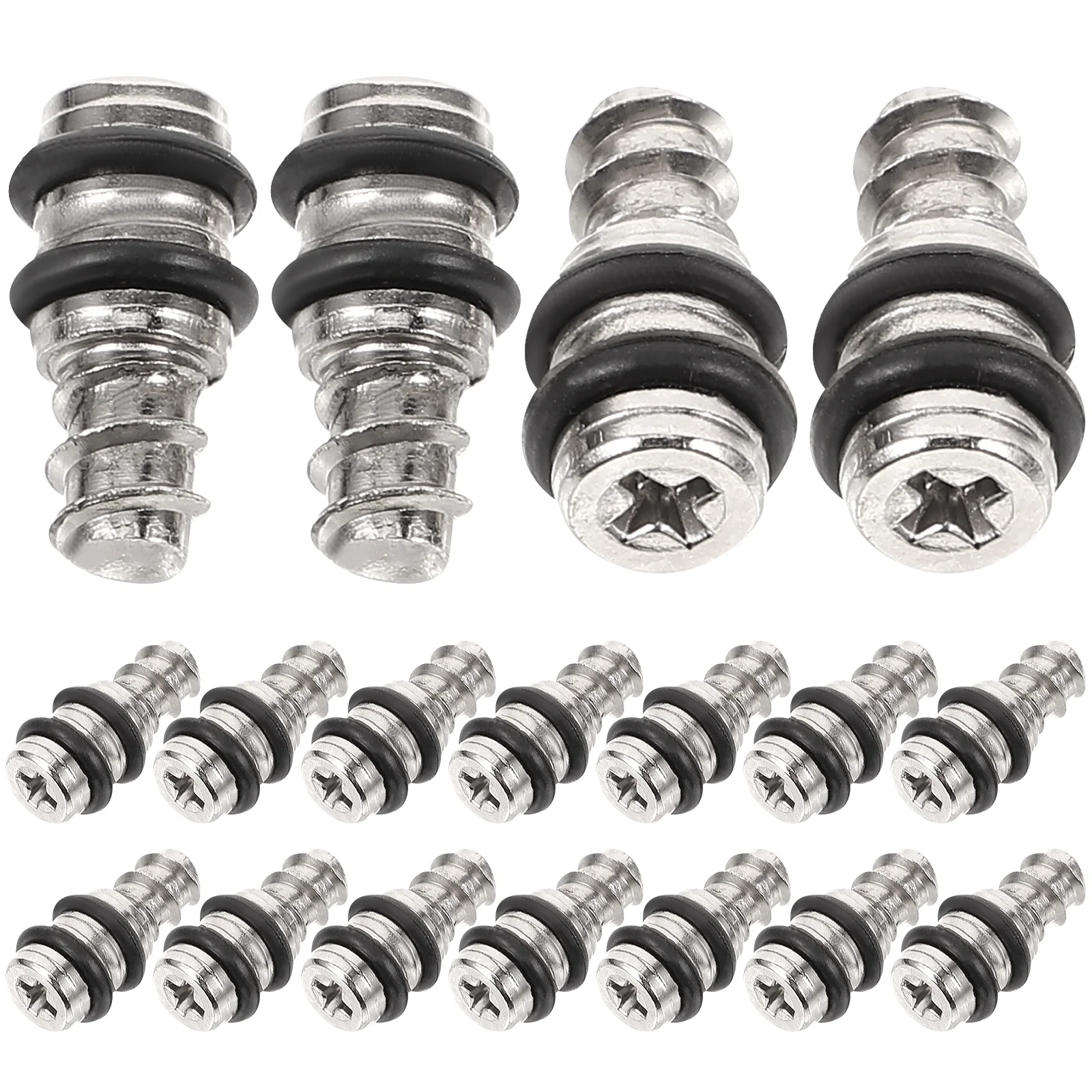 

20pcs Cabinet Pegs Metal Shelf Pins Self-Tapping Screw Adjustable Shelf Supports For Wardrobe Shoe Cabinet Wood Shelving Bracket