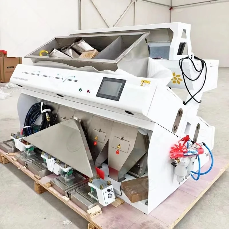 Sesame Nir Color Agricultural Product Dried Bean Sorting Second-Hand Color Selection Optical Sorter Machine Customized