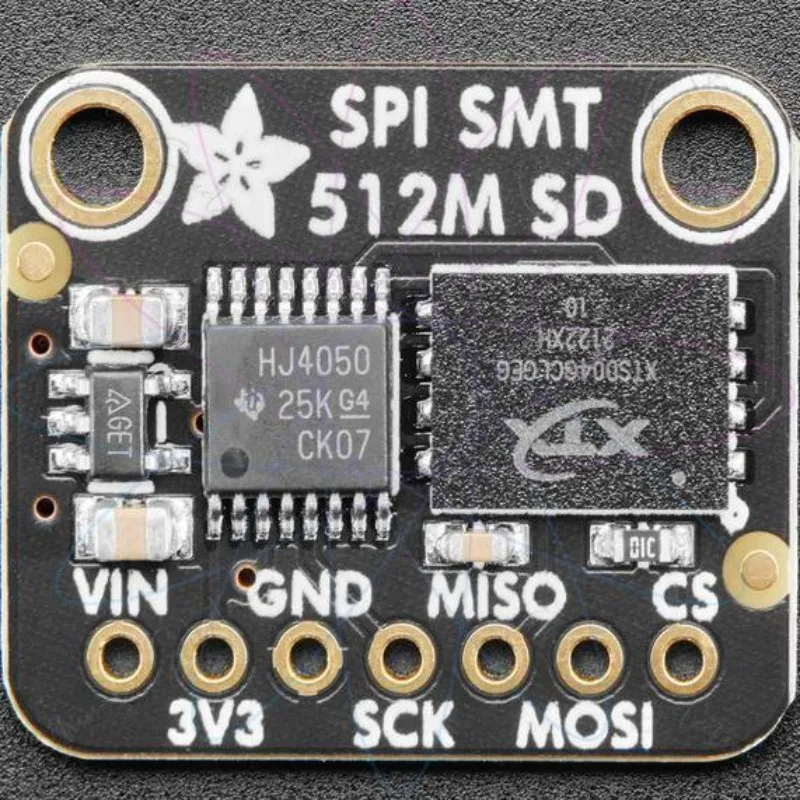 4899 Adafruit SPI Flash SD Card - XTSD 512 MB