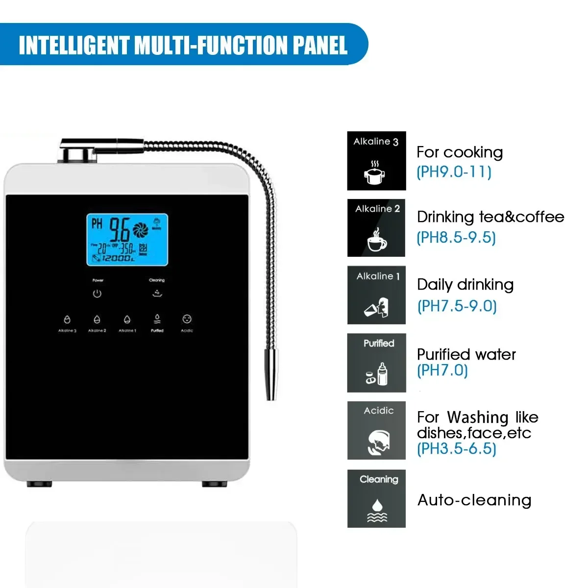 2024 Prezzo economico Giappone Titanio Platino Rivestimento 5/7/11 Piastre Acqua alcalina