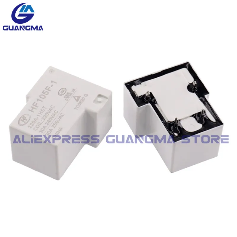 10PCS 100% New Original Relay HF JQX-105F-1- 012D 005D 024D 220A 240AT -1HS ZS 1HST 1HSTF 1ZST 1ZS DC5V 12V 24V 220A 240AT 30A