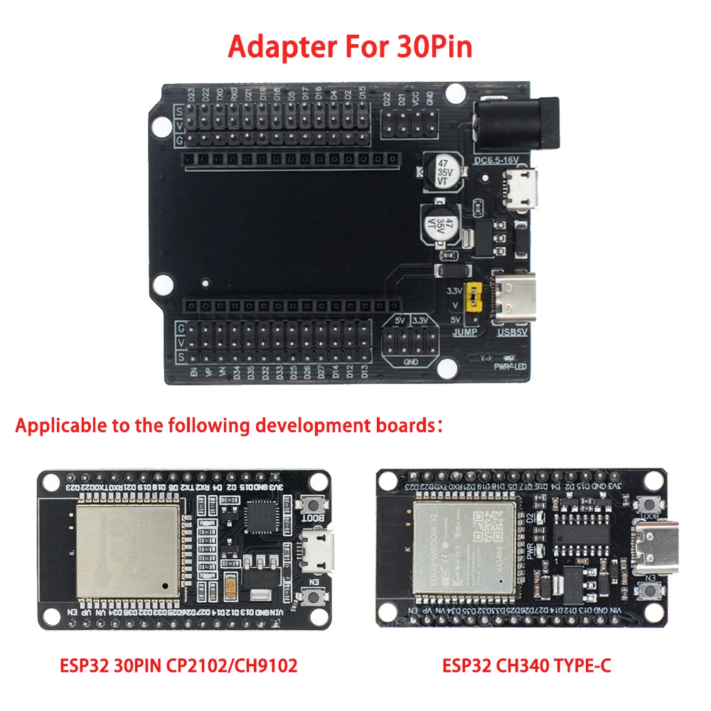 Scheda di sviluppo ESP32 WiFi + Bluetooth Consumo energetico ultrabasso Dual Core ESP-32 ESP-32S ESP 32 Simile ESP8266