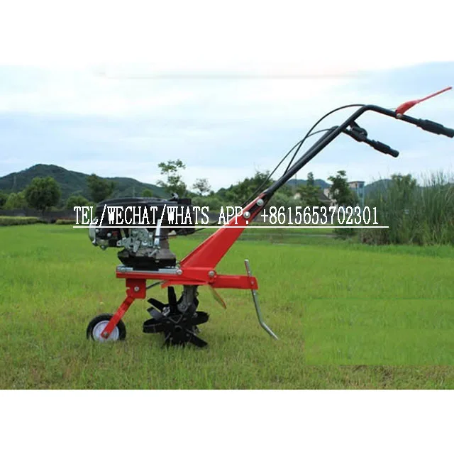 Stepless speed hand held micro tillage machine Full gear transmission small cultivator