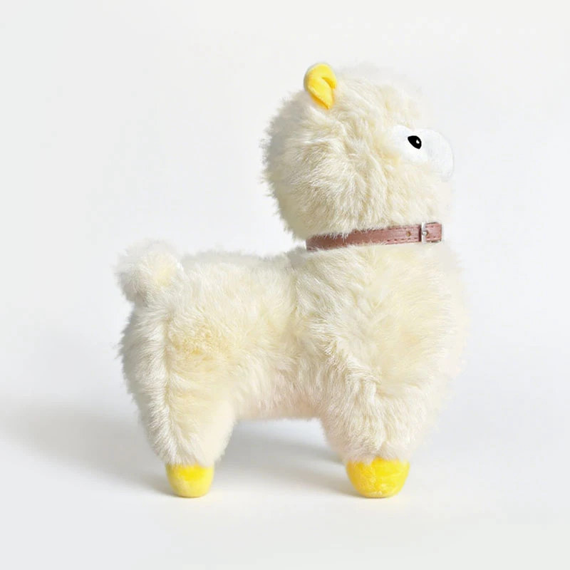Lifelike Cute Fluffy Alpaca Plush Toy 26cm Stuffed Animal Alpaca Soft Doll Sheep Kids Toy Birthday Christmas Gift Room Decor
