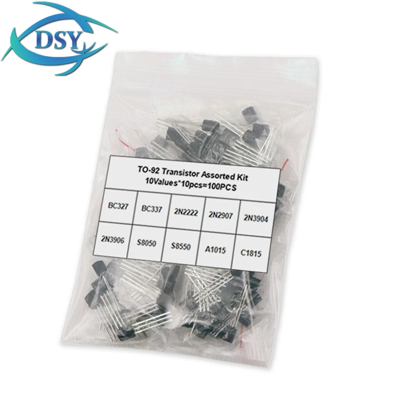 100Pcs Npn Pnp Tran… - image