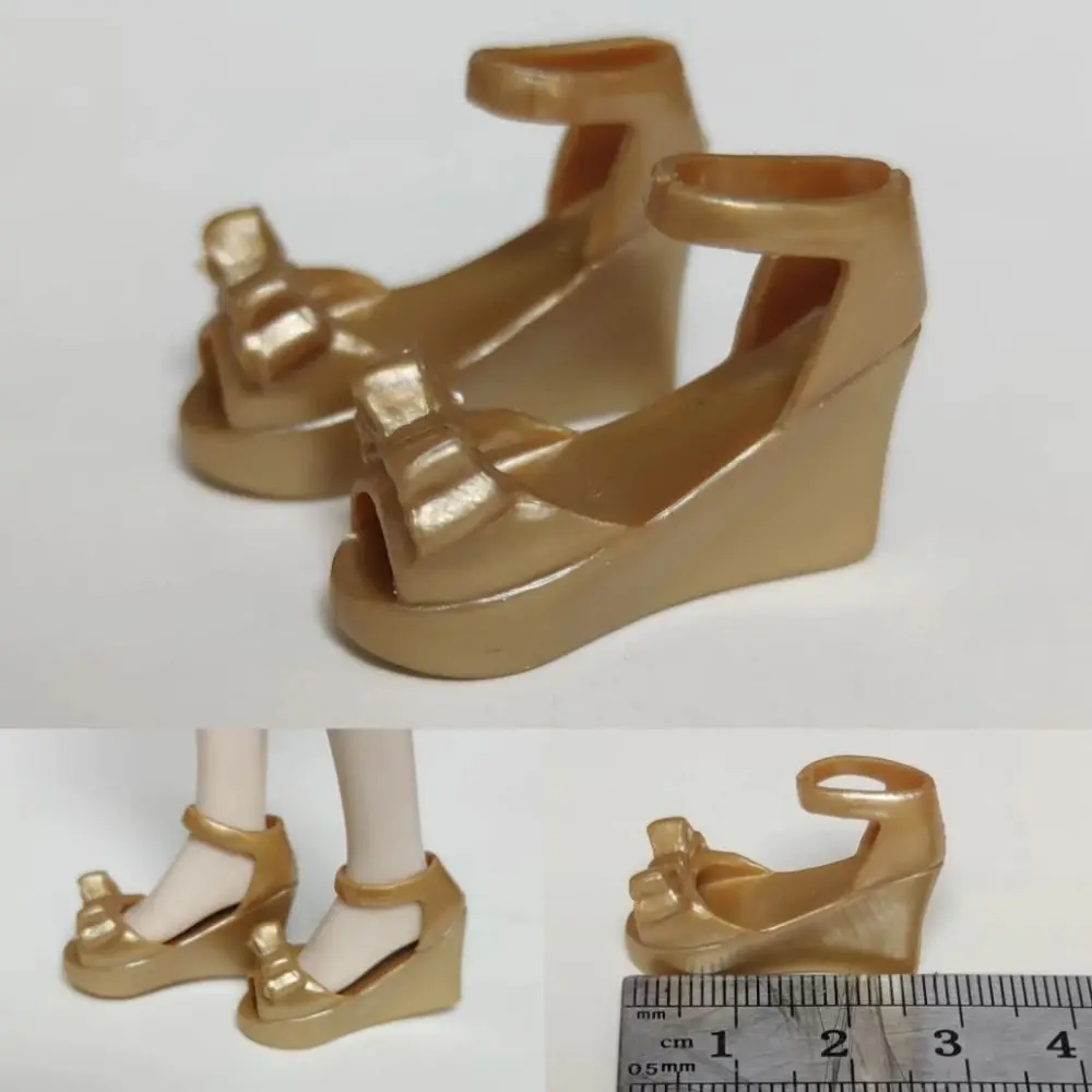 Plastic 1/6 Doll Shoes High Heels Super Model 30cm Figure Doll Sandals Original 30cm Doll Casual Shoes Female Doll Boots Doll