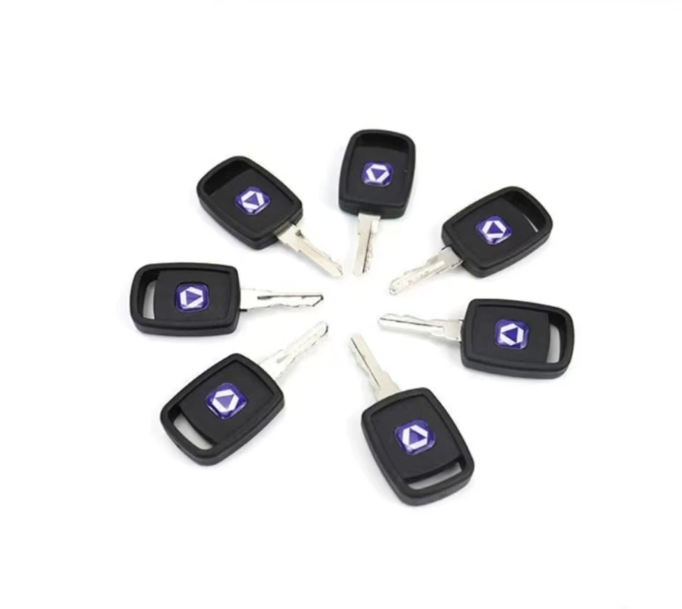 

XCMG Loaders & Road Rollers Ignition Switch Starting Keys - Compatible with Models 300FV/KV, 500, etc.