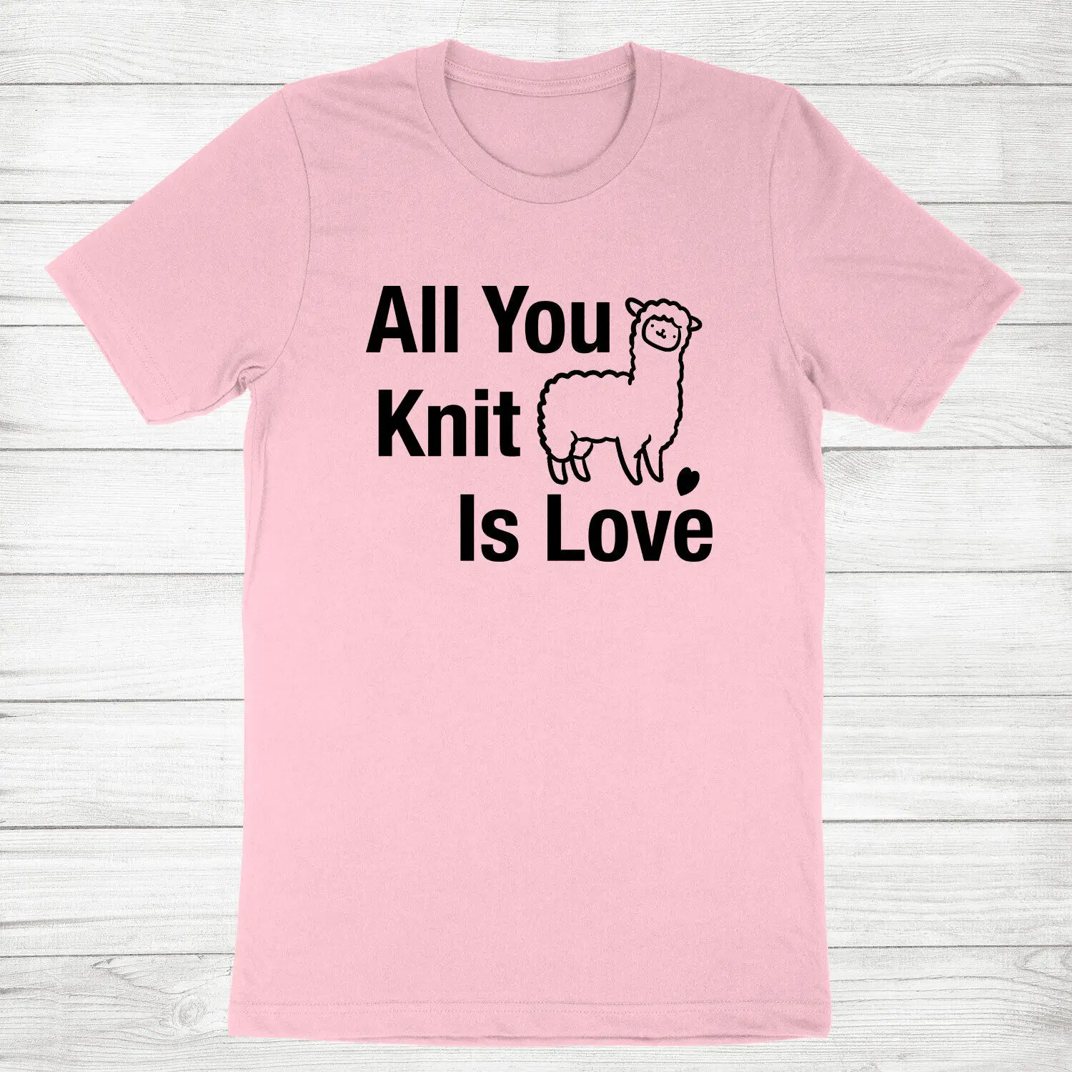 

Забавная вязаная рубашка All You Knit Is Love, вязаная рубашка, подарок для любителей альпаки