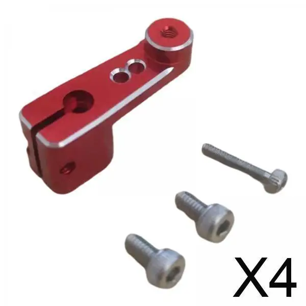 Durevole servo corno in metallo filettatura M3 braccio sterzo pezzo di ricambio per auto RC per camion elettrico Axial SCX24 90081