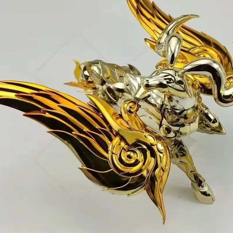 

In Stock Metal Club/MC Saint Seiya Myth Cloth EX Aries Mu SOG With Totem/Object Gold Knights of the Zodiac Action Figure