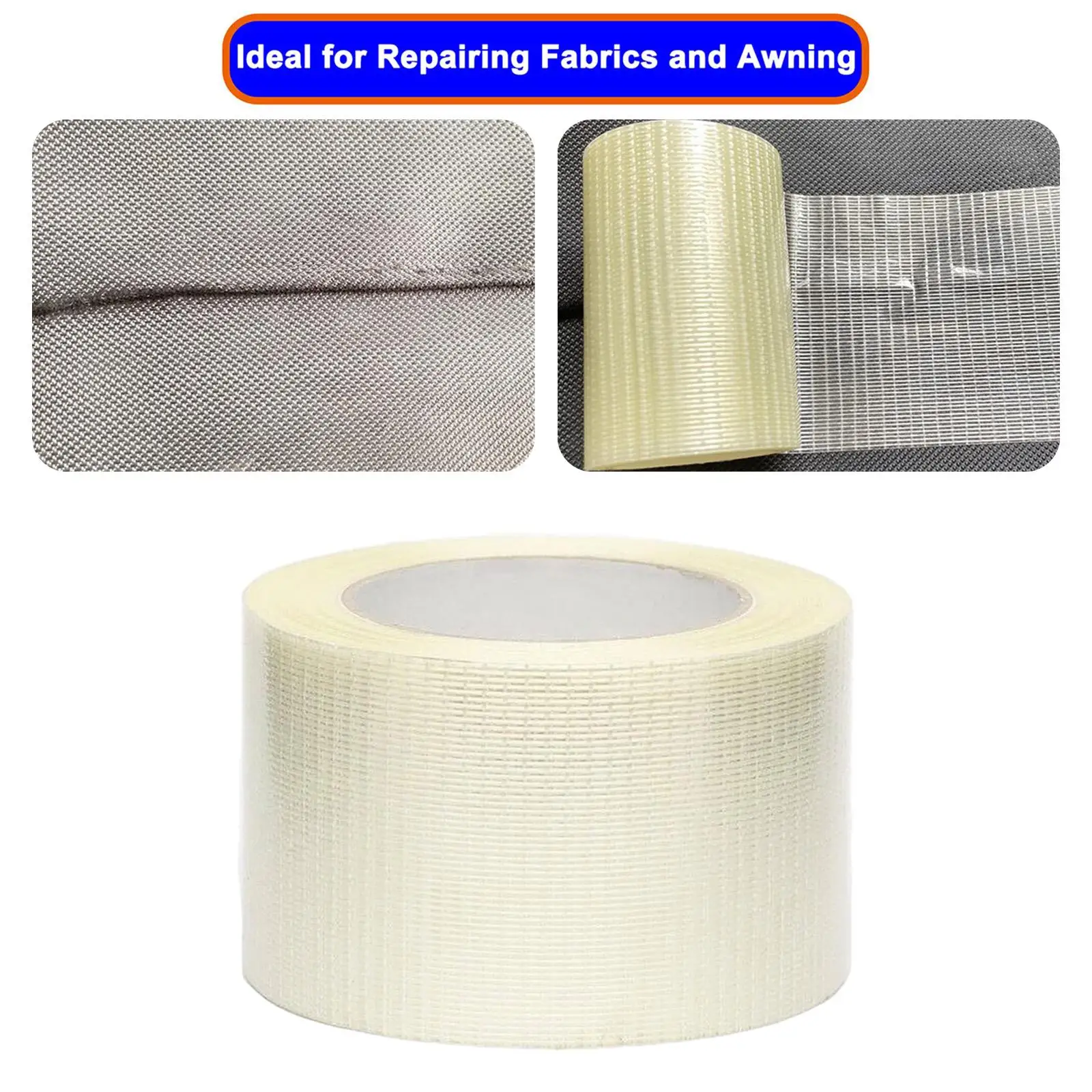 Awning Fabric Repair Tape, Tent Repair Tape, Professional Universal Thick