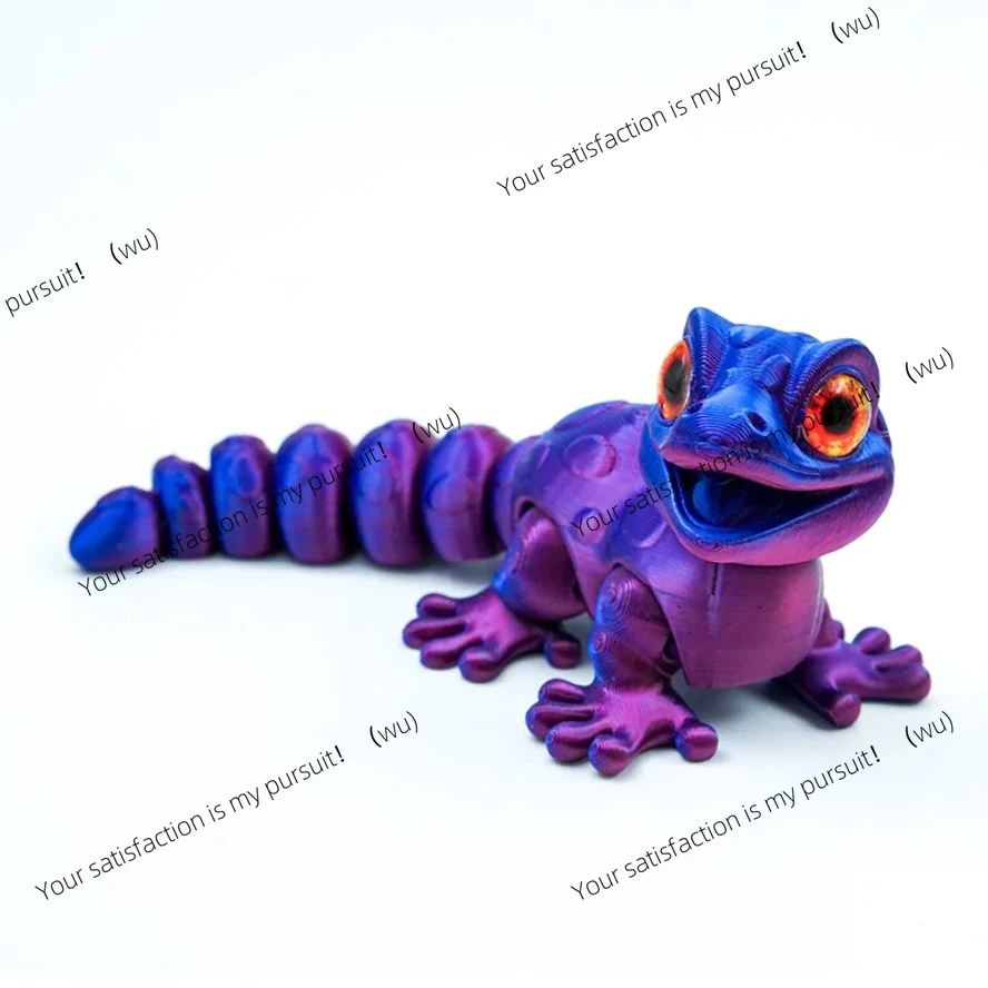 New Multi-joint Movable 3D Printed Animals Mini Cute Relief Sensory， Funny Home Accessories Kids Gift