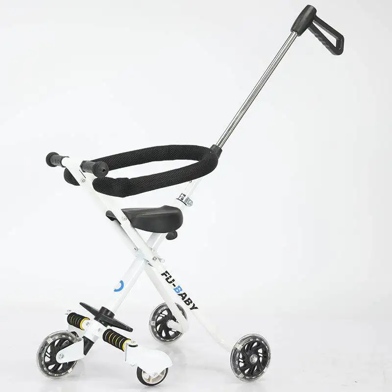 シンプルな子供用ベビーカー、外出用、飛行機用折りたたみ式ベビーカー、超軽量ベビーカー（7歳児用）に最適