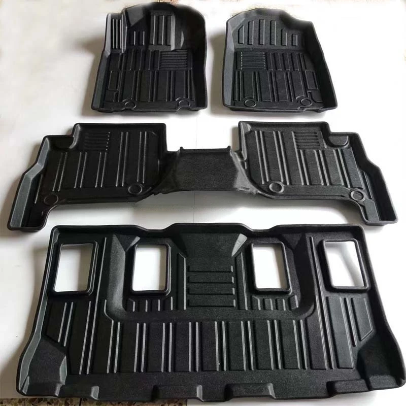 High Quality Luxury 3D Universal Leather Car Floor Mats