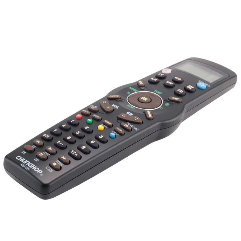 CHUNGHOP RM991 Smart Universal Remote Control Multifunctional Learning Remote Control For TV/TXT,DVD CD,VCR,SAT/CABLE And A/C