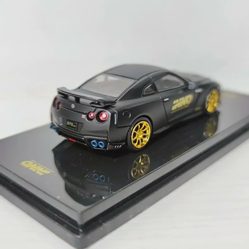 INNO 1/64 GT-R R35 APAxpo Odlewane Modele Samochodów z Stopu Metalu, Kolekcja Zabawek Samochodowych, Prezent na Boże Narodzenie dla Chłopca