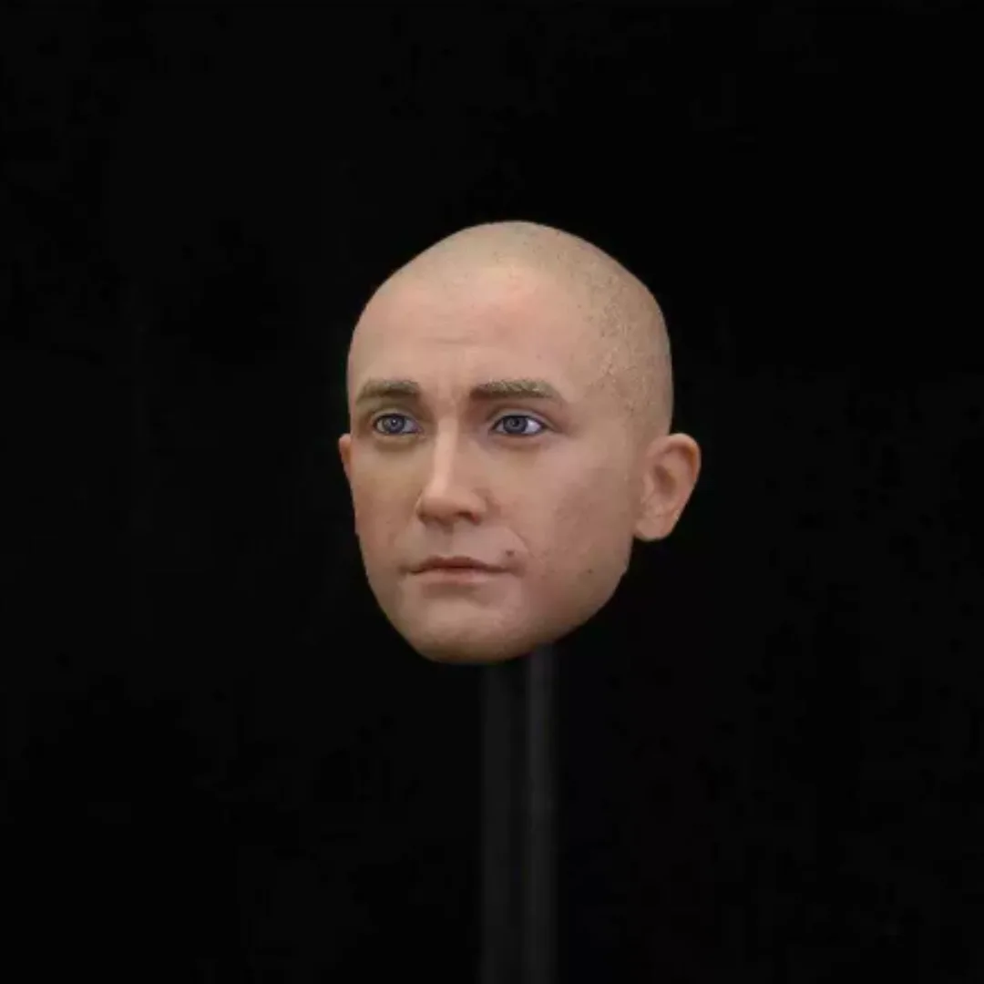 1/6  Male  Head Carving  Sculpt  Us  Bald Actor  Soldier star Model For 12'' Action Figure Body Collection  Toys