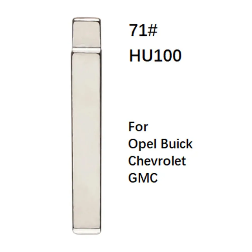 

10 шт. 71 # HU100 Универсальные пульты дистанционного управления флип-лезвие для KD KeyDiy Xhorse VVDI JMD пульт дистанционного управления для Opel для Бьюика, Шевроле, GMC