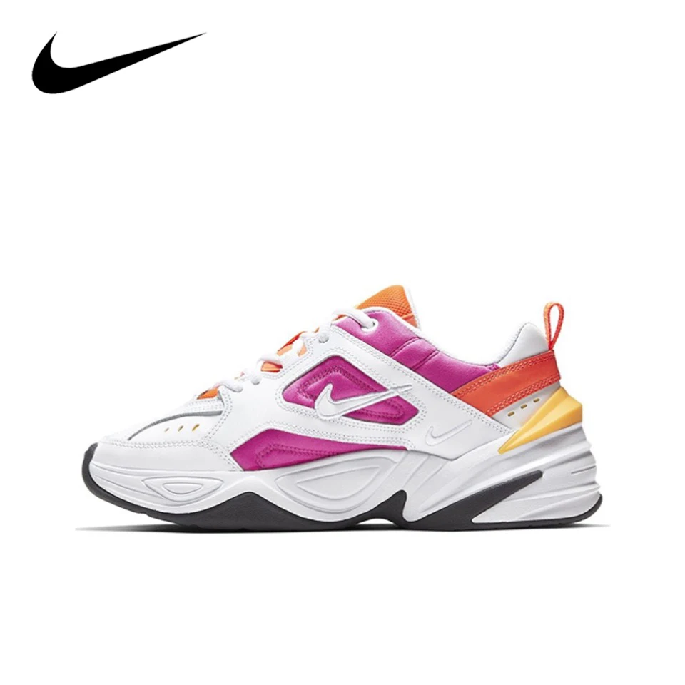 

Original Nike M2K Tekno White/Light Color For Women Only Running Dad Low-top Casual Shoes Sneakers AO3108-104