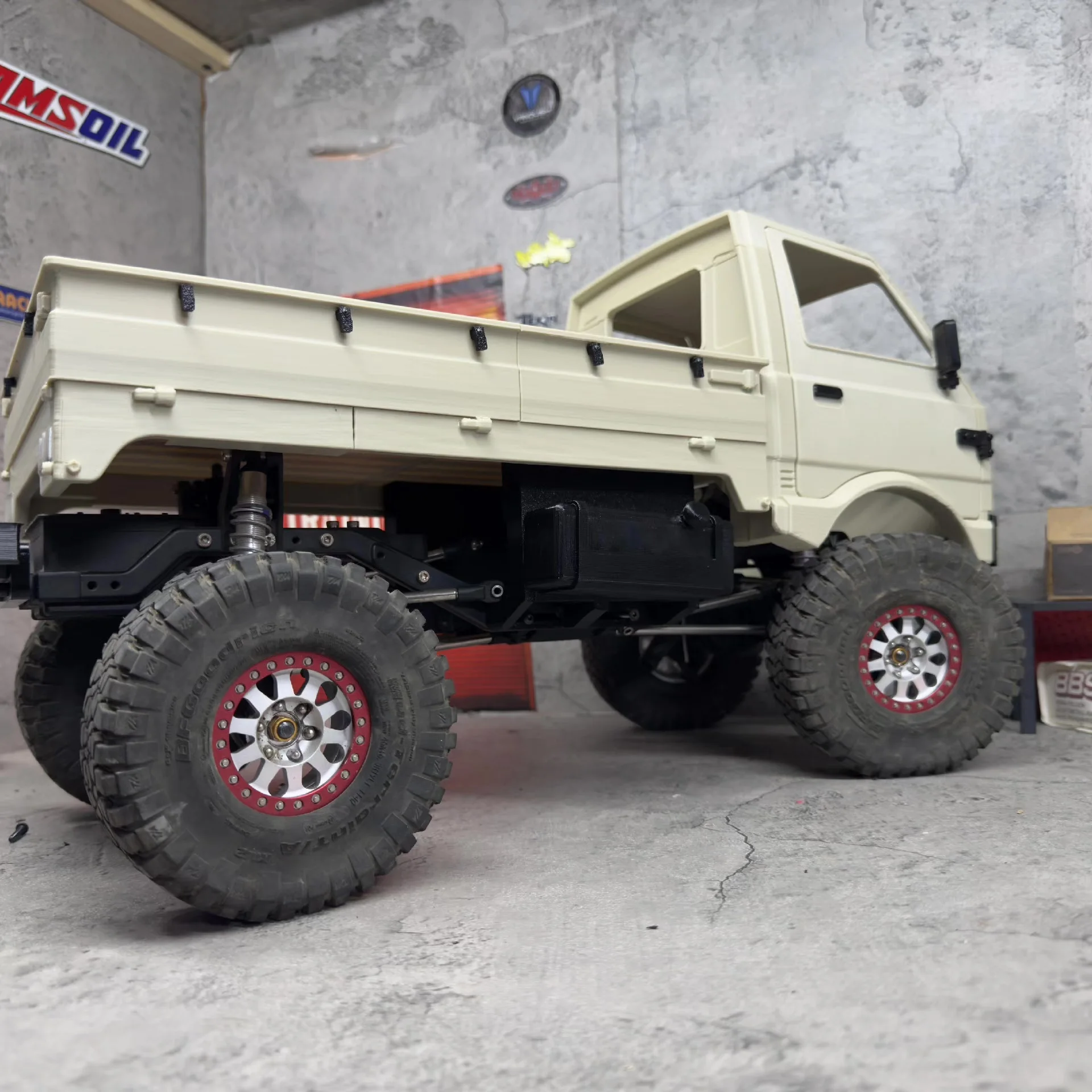 For TRX4 SCX10 VP VS4 1/10 RC Crawler Light Truck Shell Custom Model Number Decorative Styling Decor Upgrade Hobby Accessories