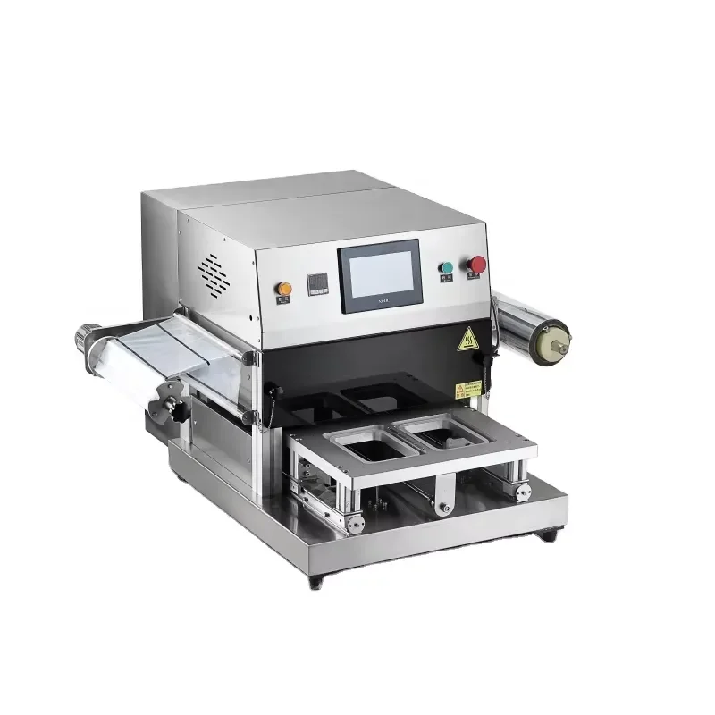 WANHE Multi-Functional Automatic Electric Heat Sealing Vacuum Sealer Machine for Meat Fish Cooked Food Beverage Cans Foil