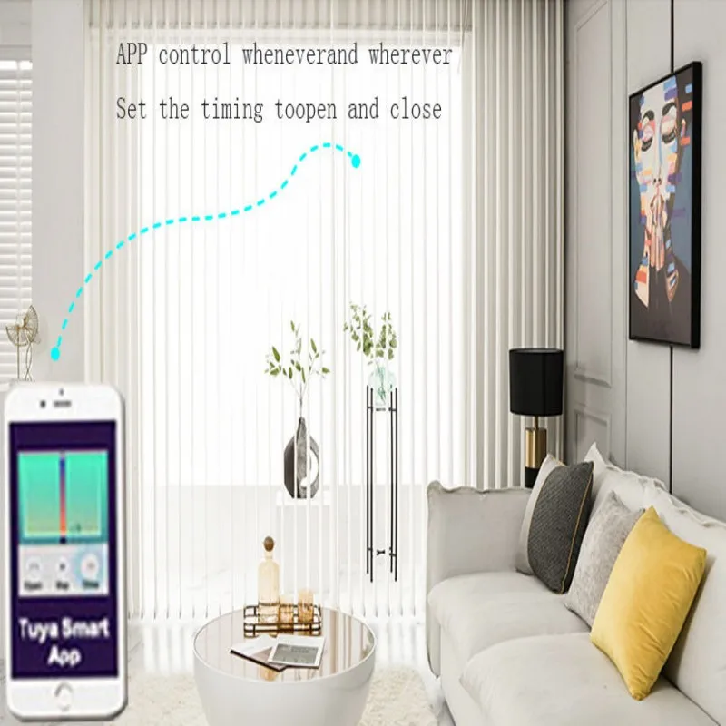 Electric Dream Blinds Blackout Curtain Custom Curtains Vertical Sheer Blinds  Remote Control Dream Vertical Blinds For Big Room