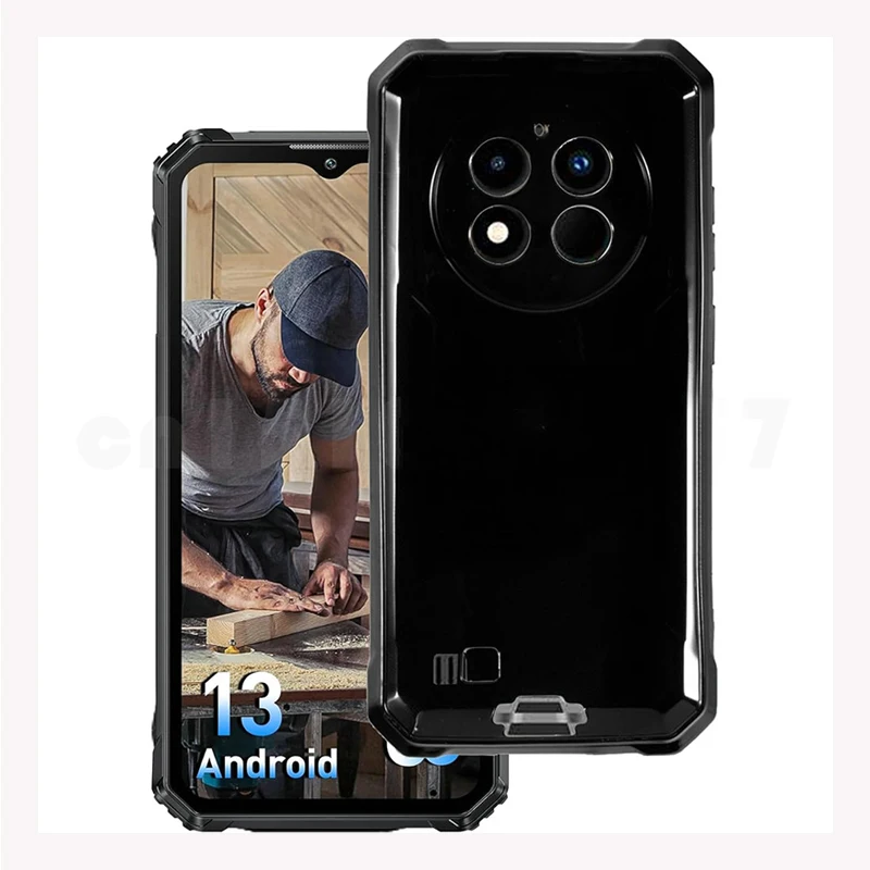 Camera Protection Case For Oukitel WP28 S Case Silicone Transparent Phone Cover For Fundas Oukitel WP28 WP28S Bumper Shell 6.52