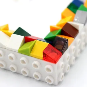 DIY Colorful Construction Blocks Photo Frame, present Creative Activity, Horizontal Art Decor, Handmade Photo Setting Table 11 Main sales frame with frame - №8