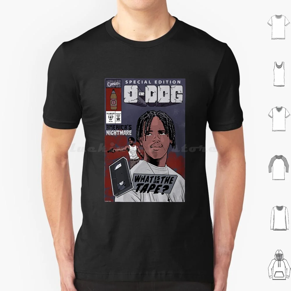 O-Dog-Issue 187 T Shirt Cotton Men Women DIY Print Nwa 90s Boyz N The Hood Comic Compton Eazy E Gangsta Hip Hop Menace To