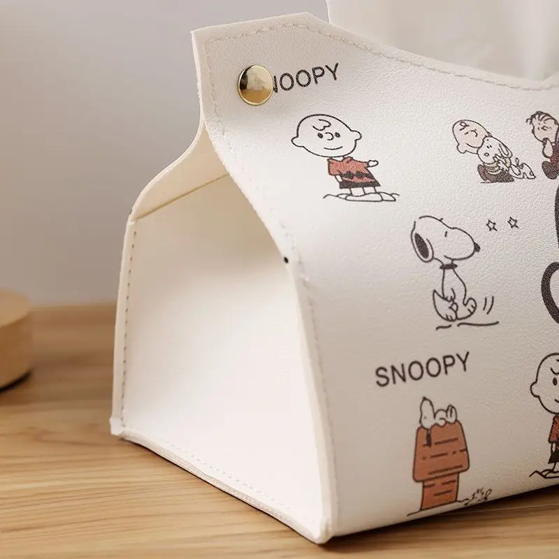 Snoopy Paper Box Cartoon Peripheral Desktop Dining Room Bedroom Tissue Box Good-looking Home Must-Have Friends Holiday Gift image 3
