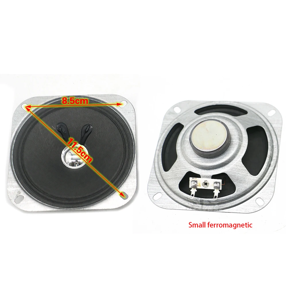 2 Stücke 4 Zoll 8 Ω 5 W Lautsprecher Lautsprecher Für Video Audio Arcade Schrank Slot Flipper Teile Klaue Verkaufsautomat Rennwagen – Detail 4
