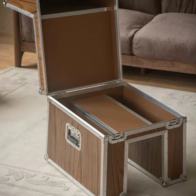 Aviation suitcase chair, backrest chair, wheelchair storage, full aluminum edge-wrapped streak of the lonely wind