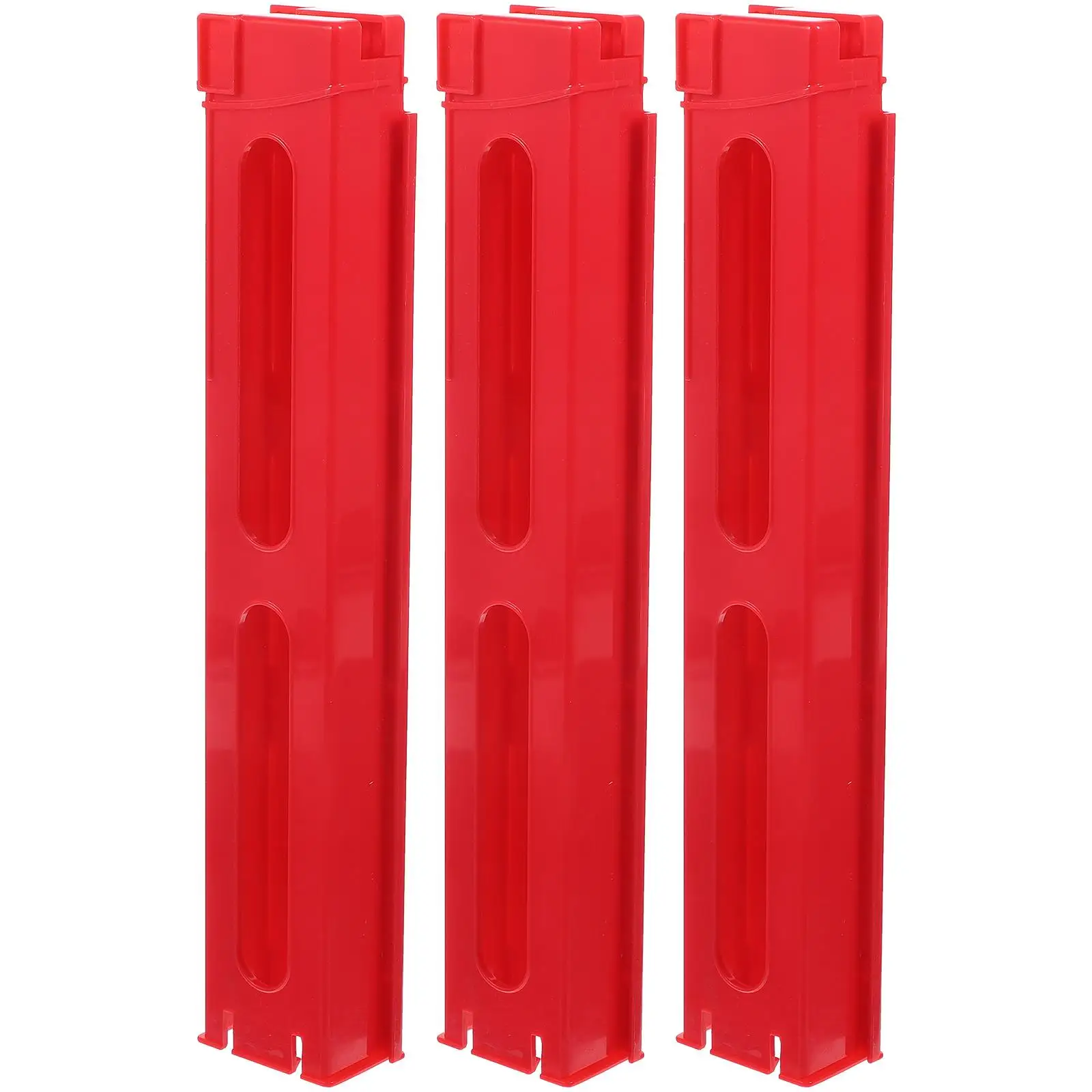 3-delige Domino Trein Accessoires Kleurrijke Nummer Clips Speelgoed Machine Kinderen Bouwstenen Game Props Domino Slot Clips