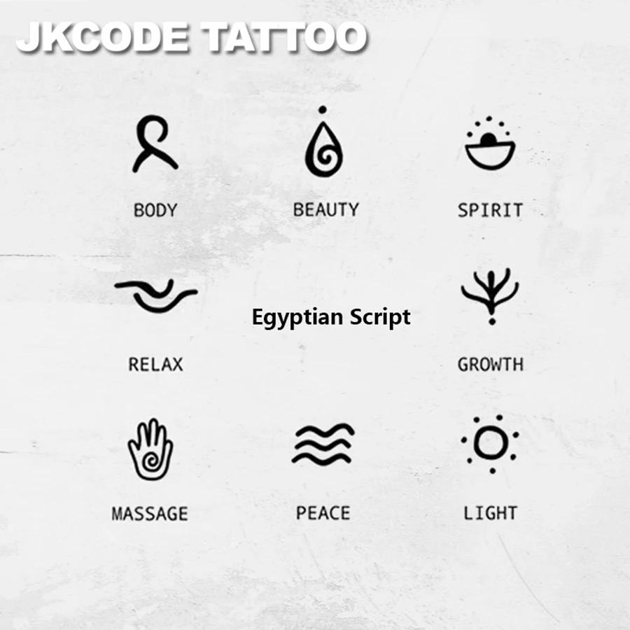 القصص الأسطورية القديمة، الهيروغليفية المصرية، وشم الطوطم العشبي "التناسخ"، إيمان الشمس والقمر، 9 أنماط للأيدي والرقبة والأصابع، وشم للرجال والنساء، طوطم متعدد الأغراض، مقاوم للماء لمدة 15 يومًا