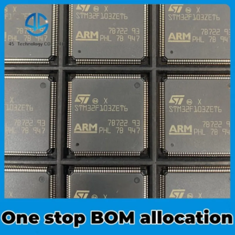 5PCS STM32F103ZET6 LQFP-144 CortexM3 32-bit microcontroller MCU electronic active component stock