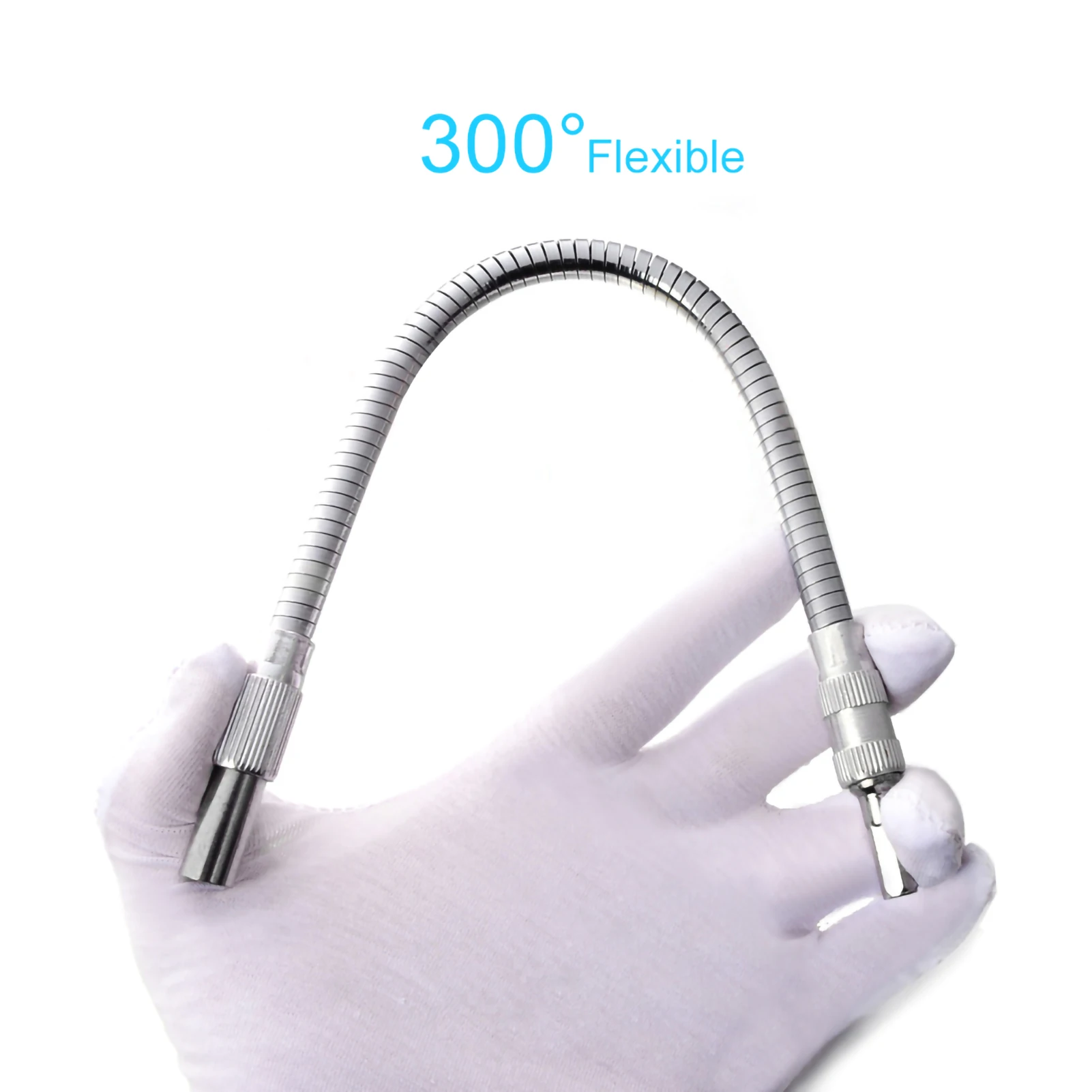 

1/4" Extension Screwdriver Flexible Shaft Bit Holder Connecting Link Electronic Screwdriver Extension Screwdriver Bit Holder