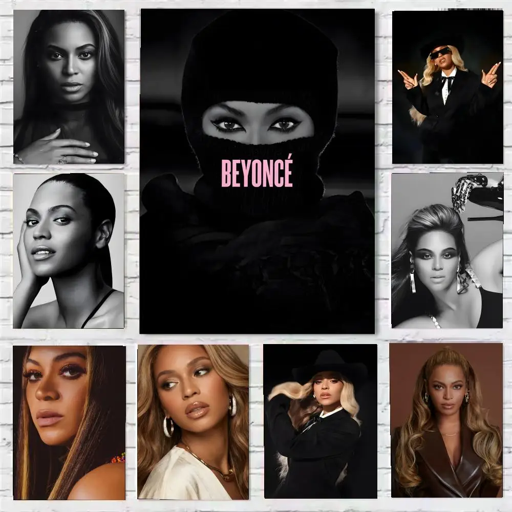 Poster Sticky HD Quality Wall Art Retro  For Home Room Wall Decor B-BeyonceS