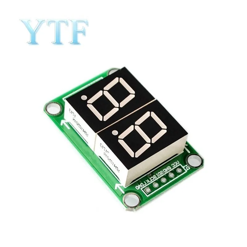TM1637 4 Bits/TM1638/MAX7219 8 bit Digital LED Display Module 7 Segment 0.36Inch Clock RED Anode Tube Four Serial Driver