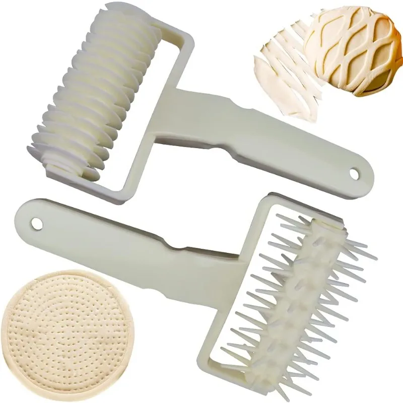 

Роликовый резак 2 роликовых резака для качественного роликового резака для пиццы, кухонные аксессуары для массажера для пиццы (ролик + педаль ролика)