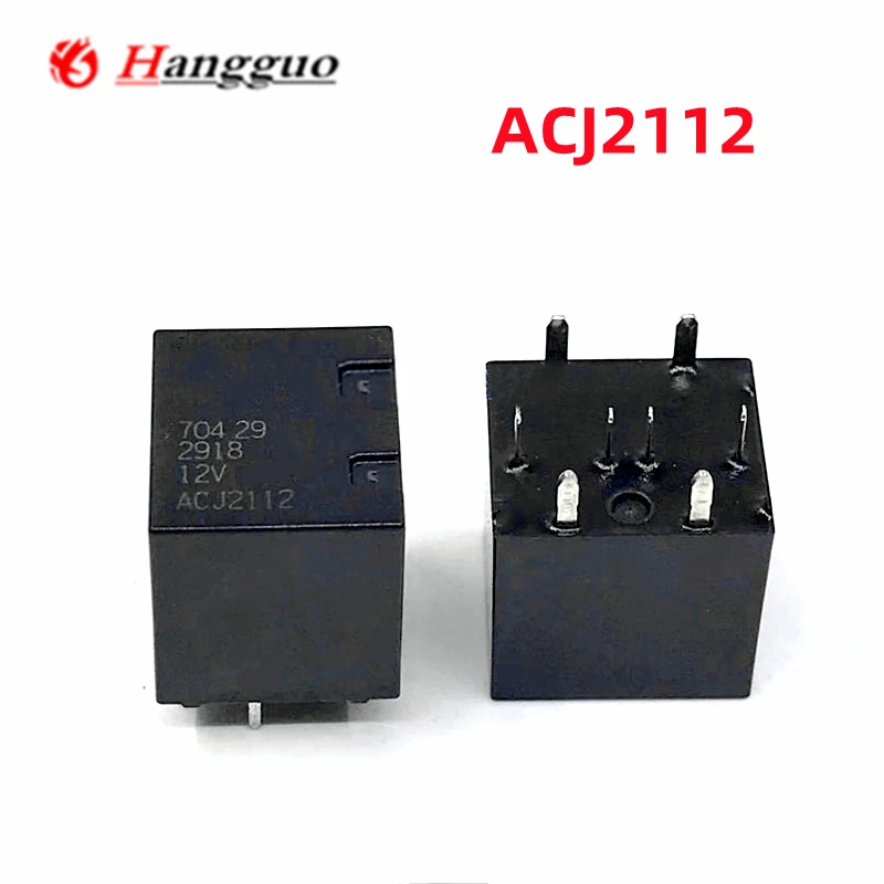 2PCS/Lot ACJ2112 ACJ2112P ACJ2212 12VDC Window lift Car relay 8 Feet